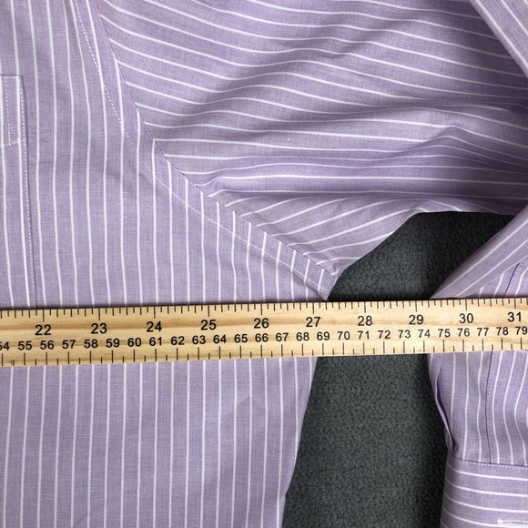 Lauren Ralph Lauren long sleeve Non Iron classic button down shirt 17.5  34/35 - Picture 6 of 7